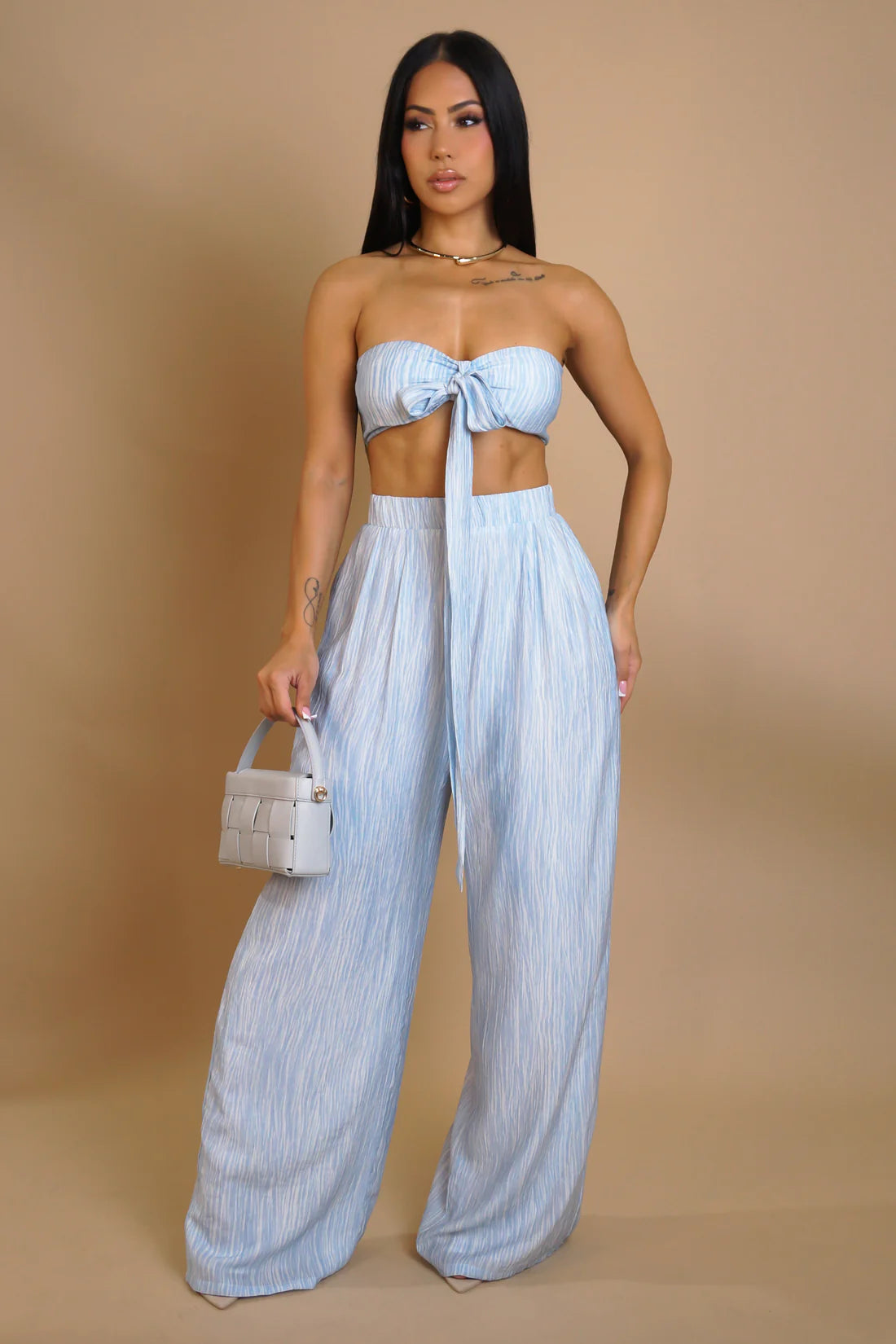 Just A Fantasy Pant Set - Blue