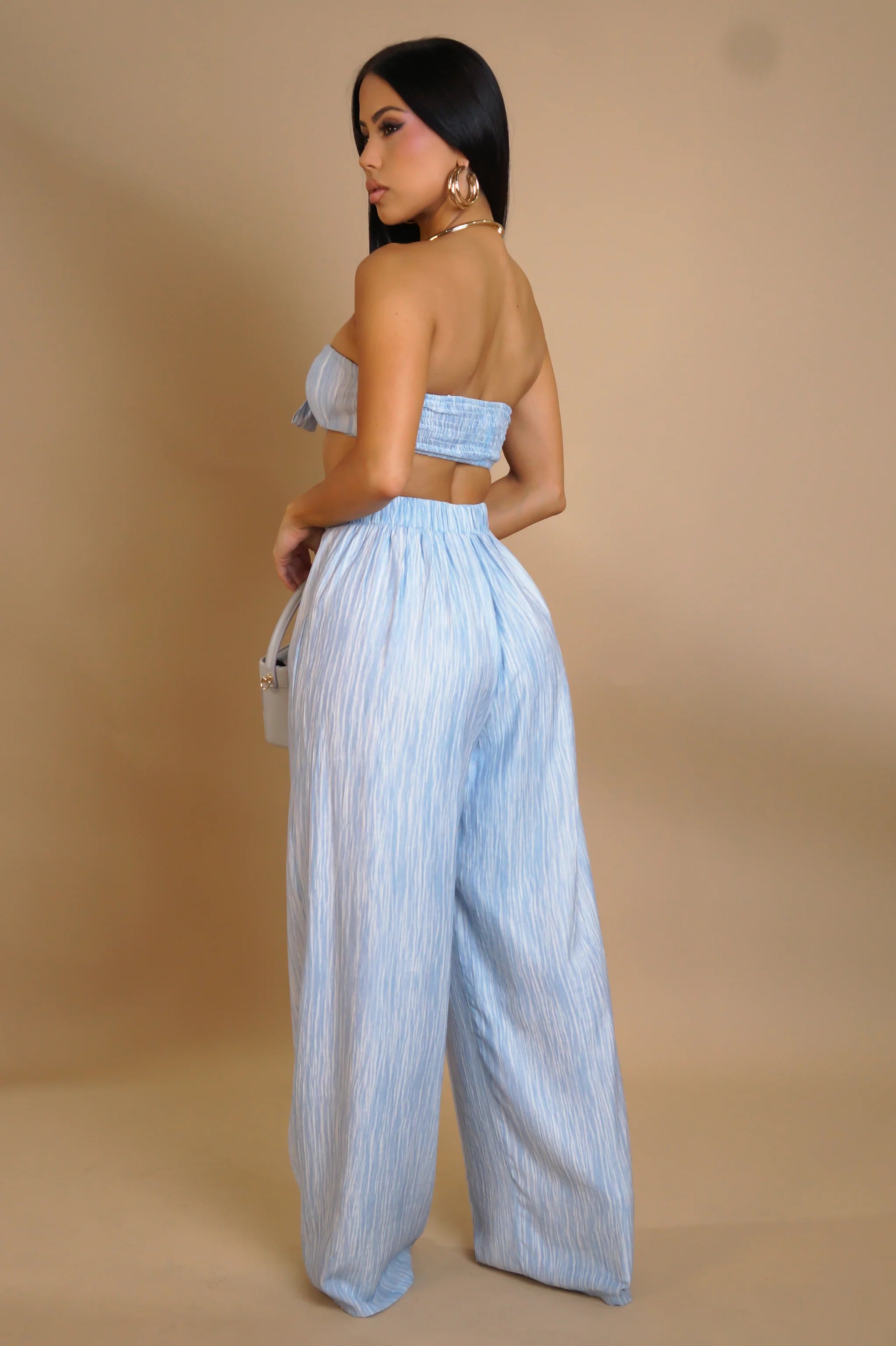 Just A Fantasy Pant Set - Blue